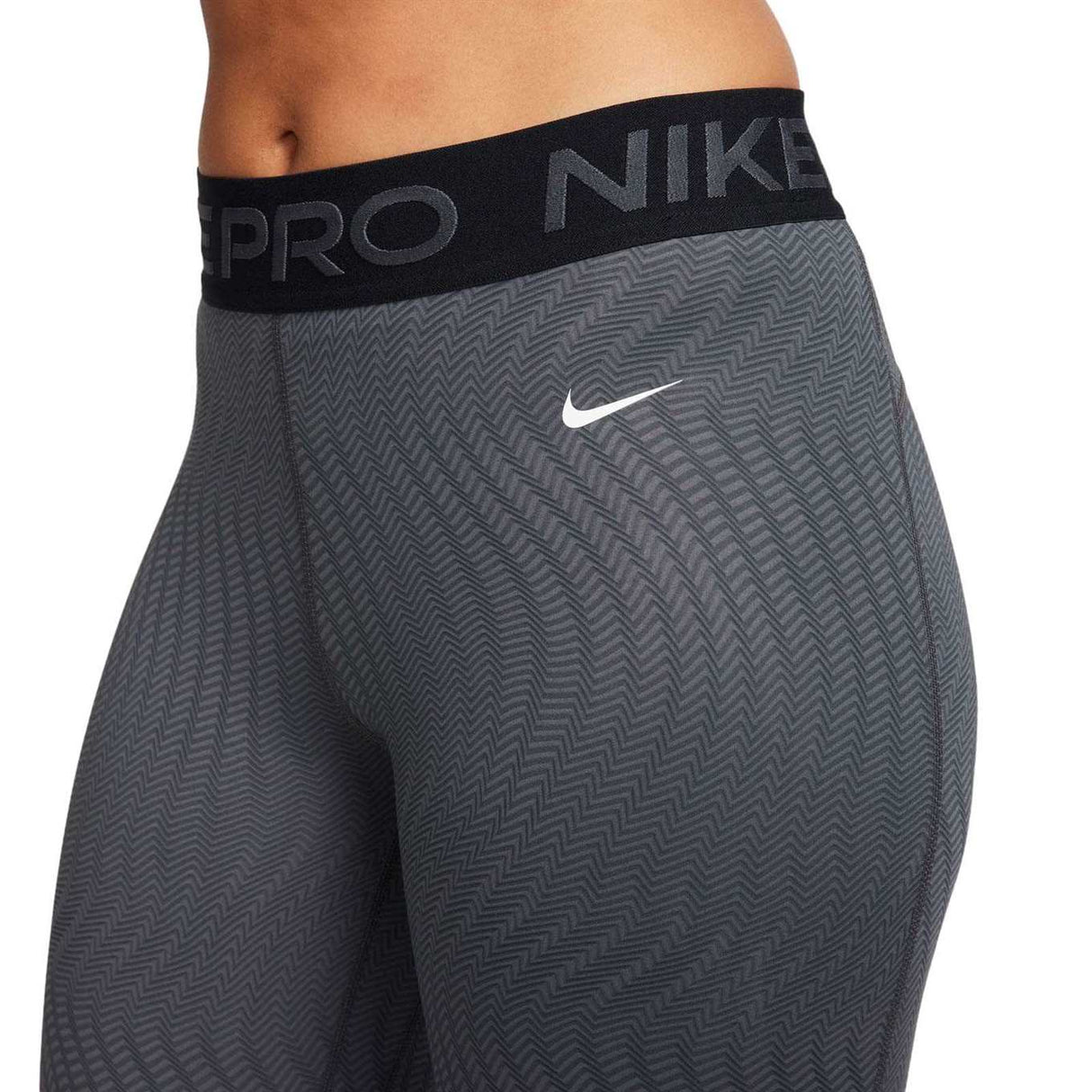 Nike Wmns NP DF MR 7/8 Tight AOP Grey