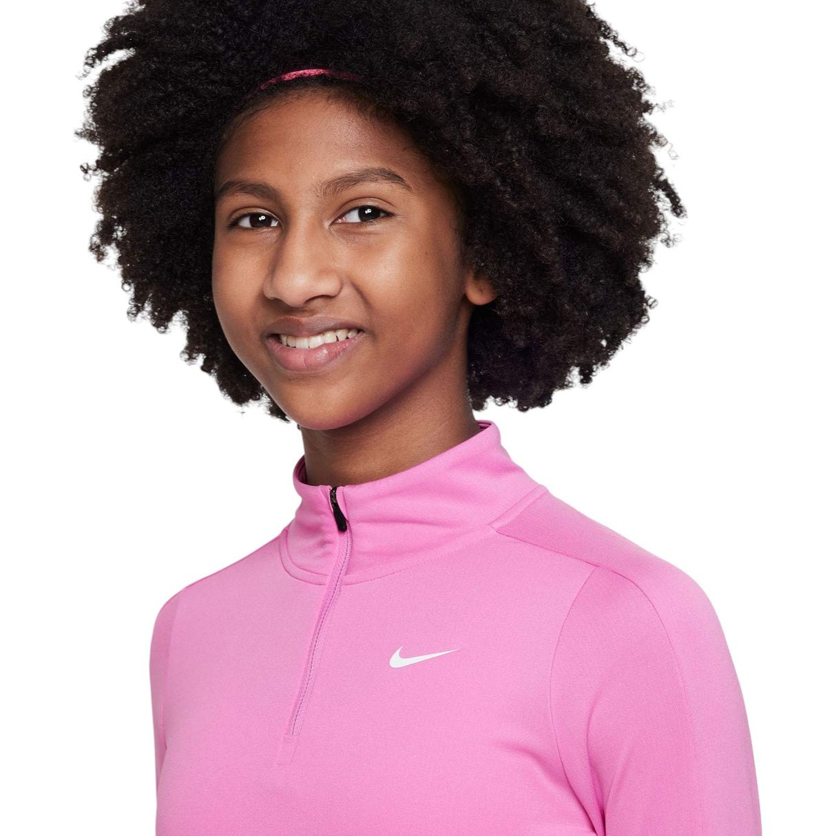 NIKE GIRLS DF LS HZ PINK