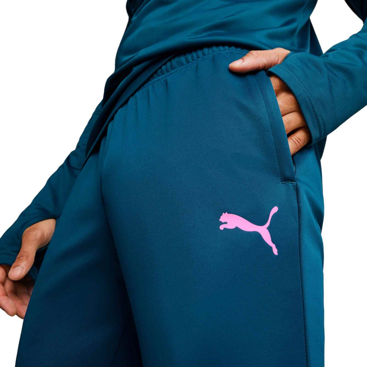 Puma Mens teamLIGA Training Pant Blue