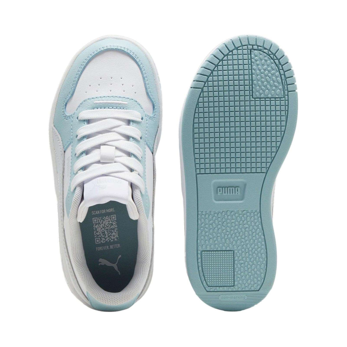 Puma Carina Street Jnr Girls Blue
