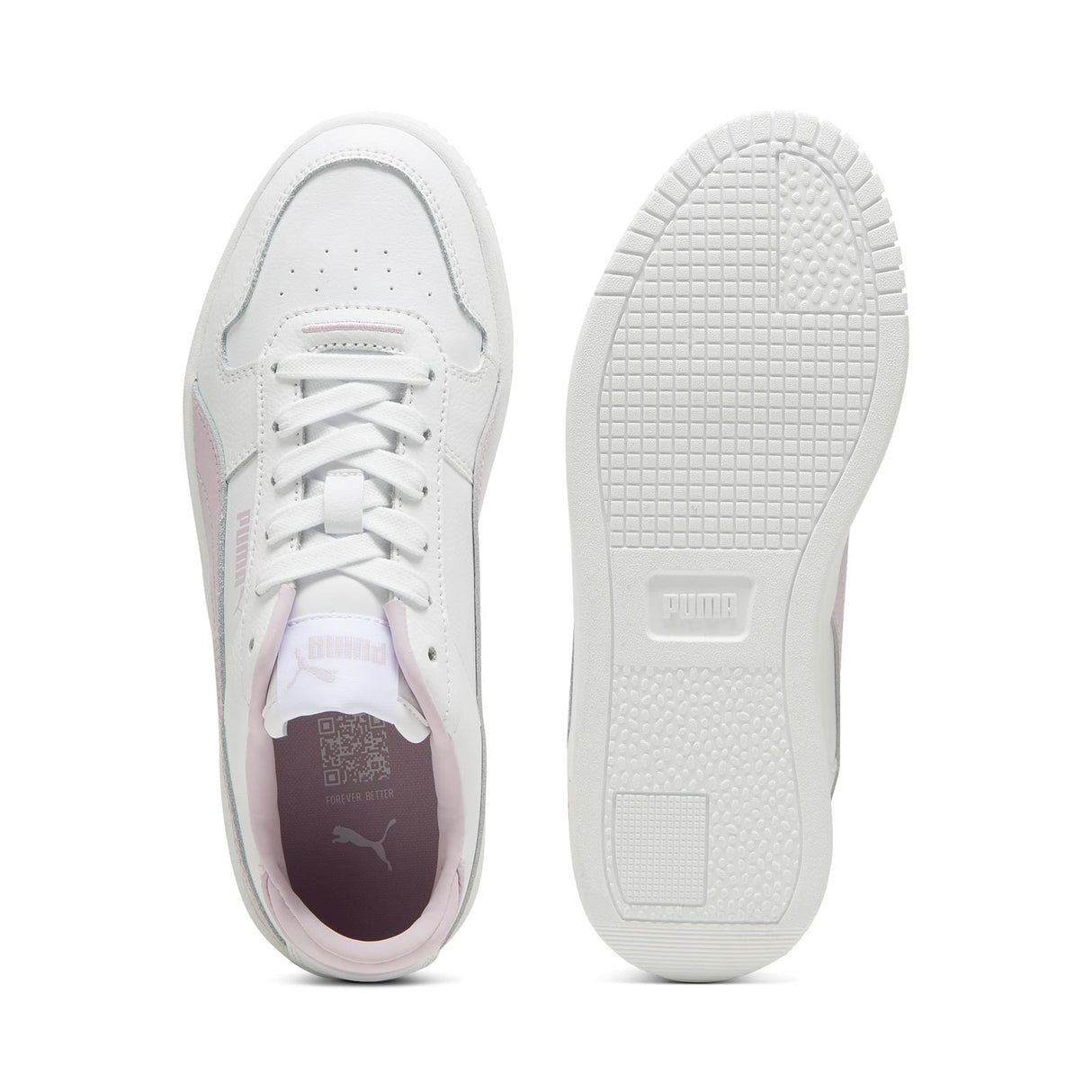 Puma Carina Street Kid Girls White