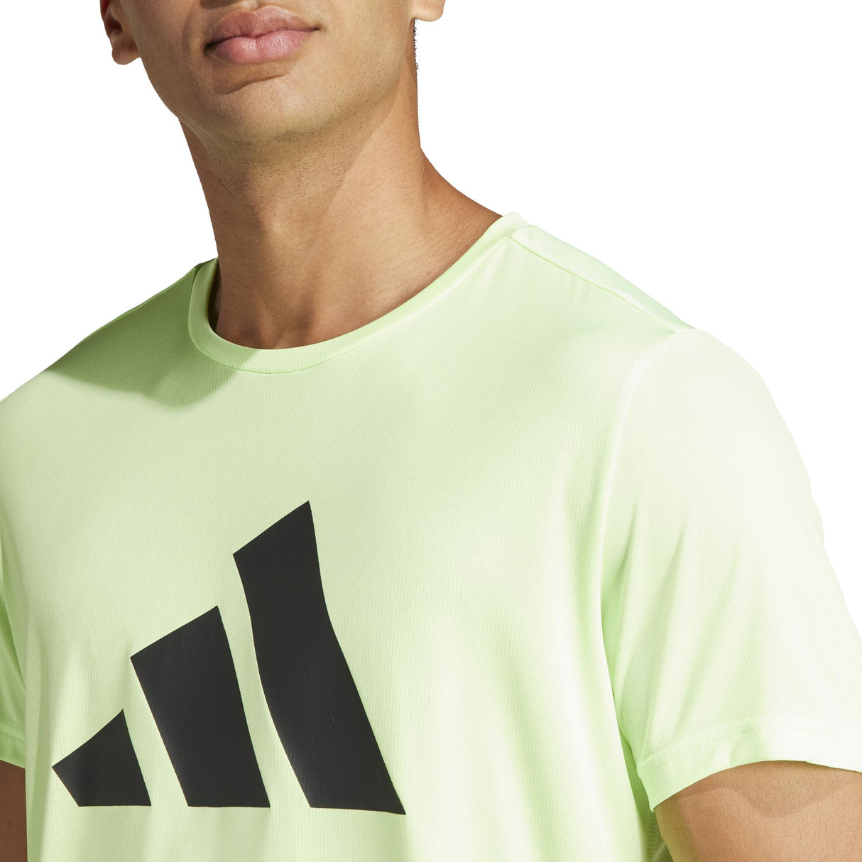 adidas Mens Run It Tee Green