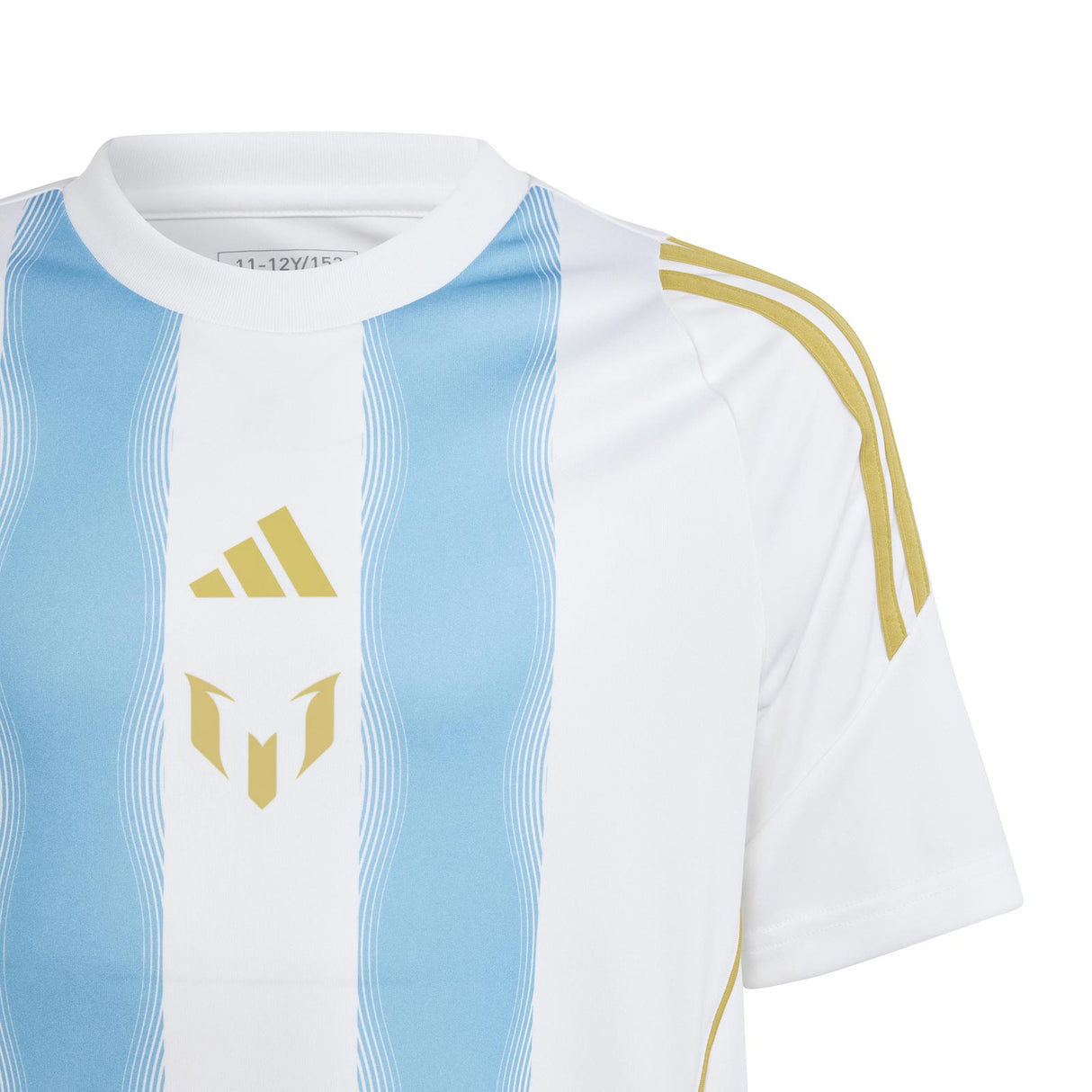 adidas Boys Messi TR Jersey White