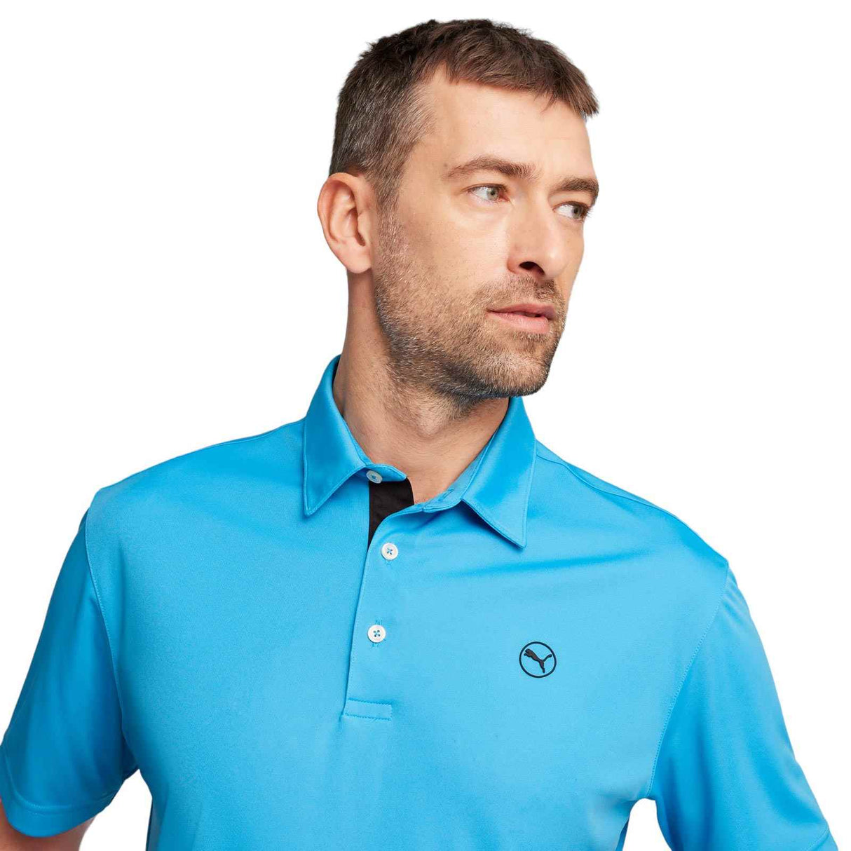 Puma Pure Solid Polo Blue