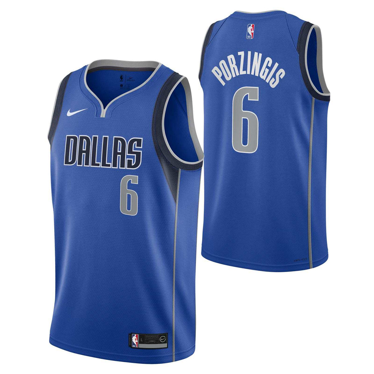 Nike Mavs Porzingis Icon Kids Jrsy Multi