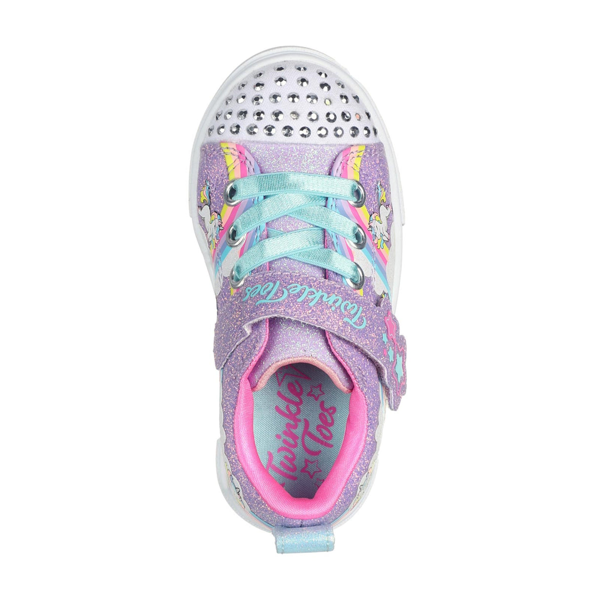 Skechers Twinkle Sparks Clouds Girl Prpl