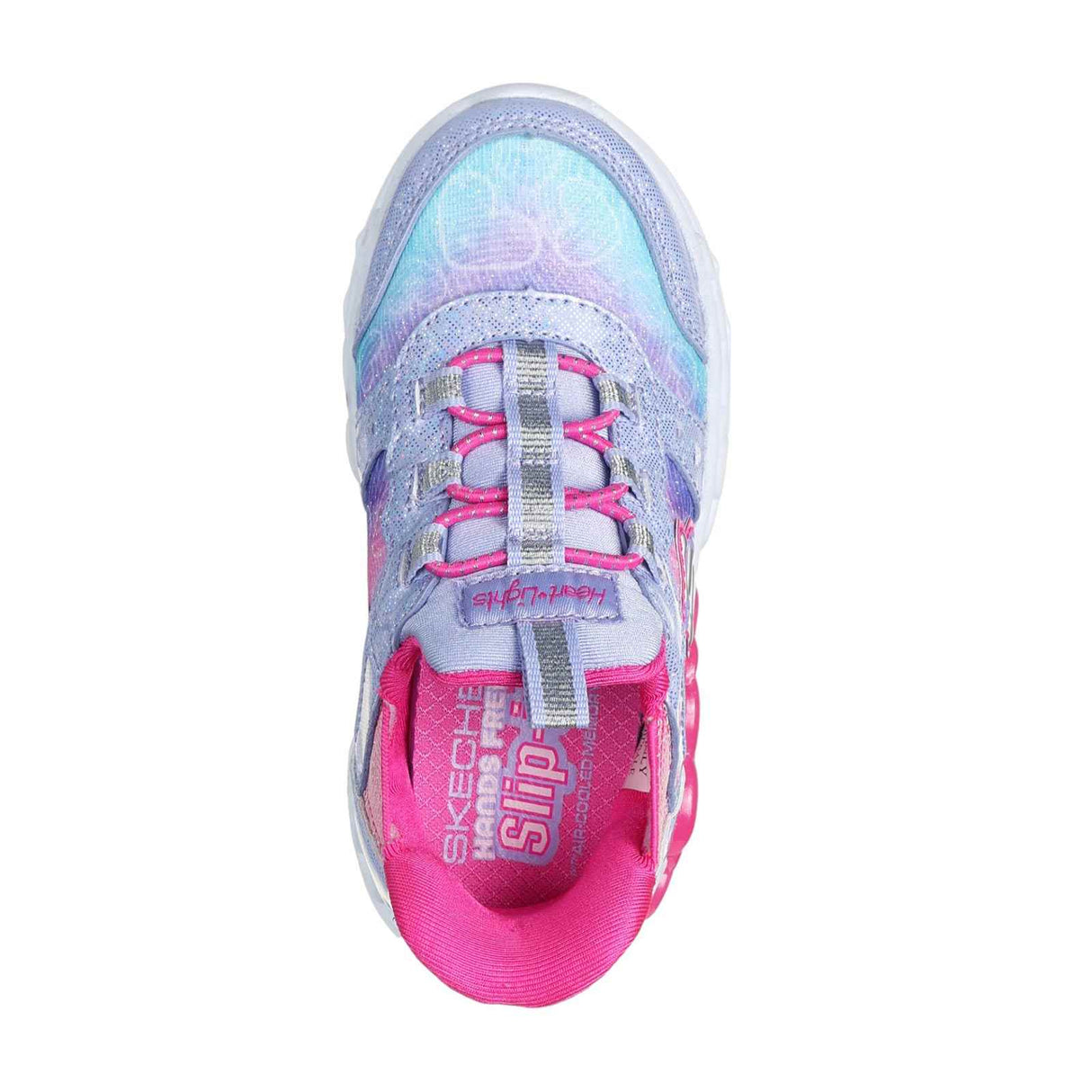 Skechers Slip Ins Heart Lights G Purple