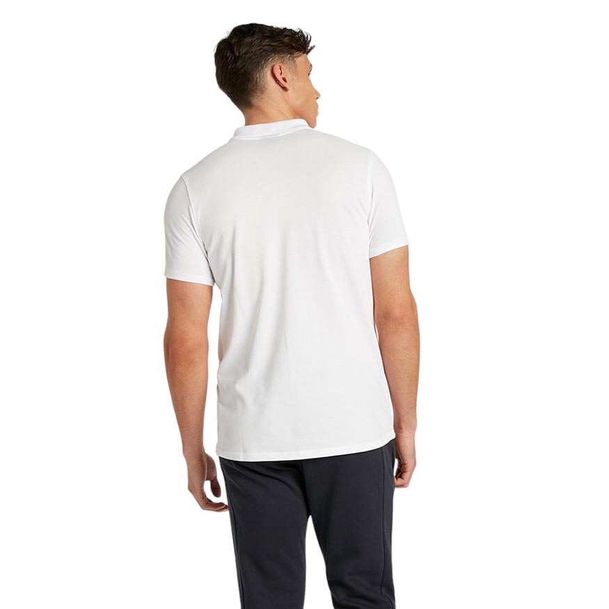 UMBRO FW PIQUE POLO Adult BRILL WHITE