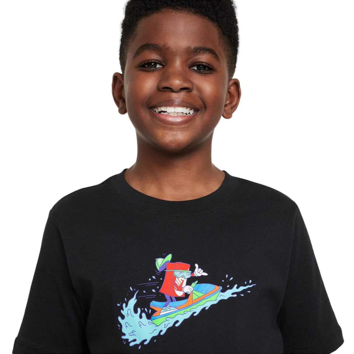 Nike Boys NSW Boxy 1 Tee Black