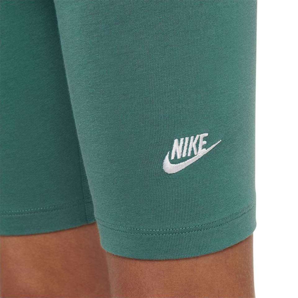 Nike Girls NSW 7 IN Bike Shorts Green