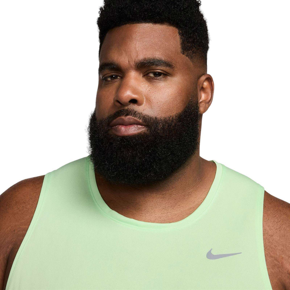 Nike Mens DF Miler Tank Green