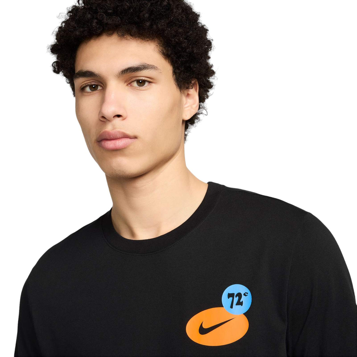 Nike Mens DF 3MO GFX Tee Black
