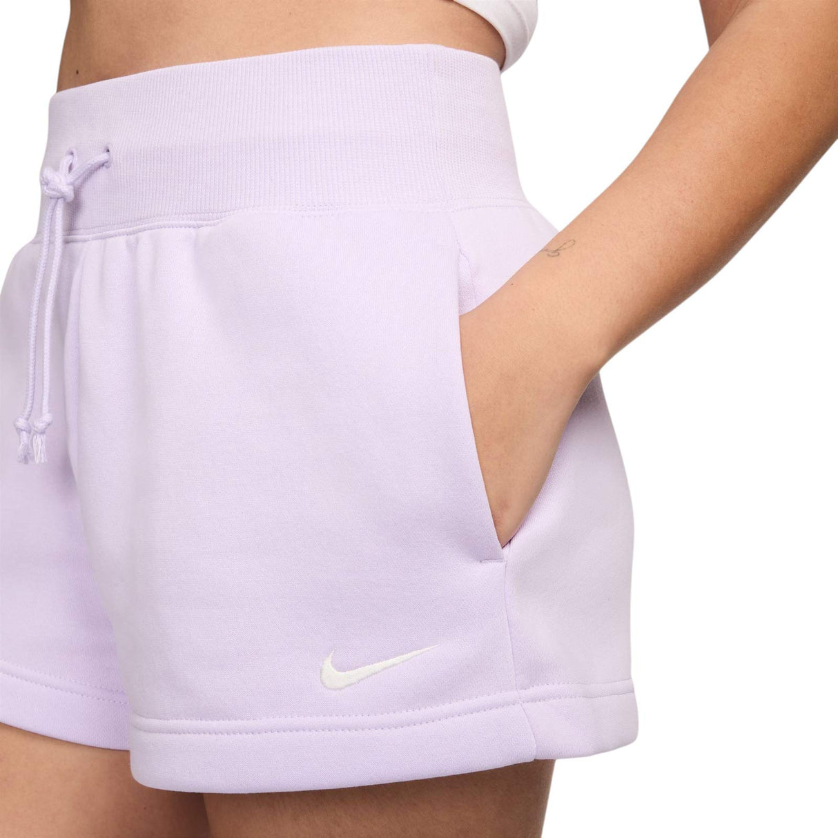 Nike Wmns NSW PHNX FLC HR Shorts Purple