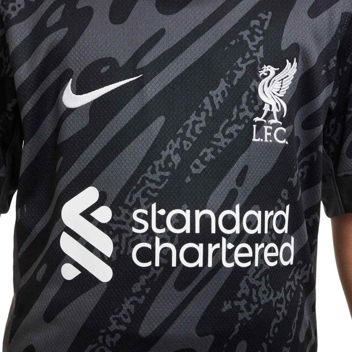 Nike LFC 24 Kids GK Home Jersey Black