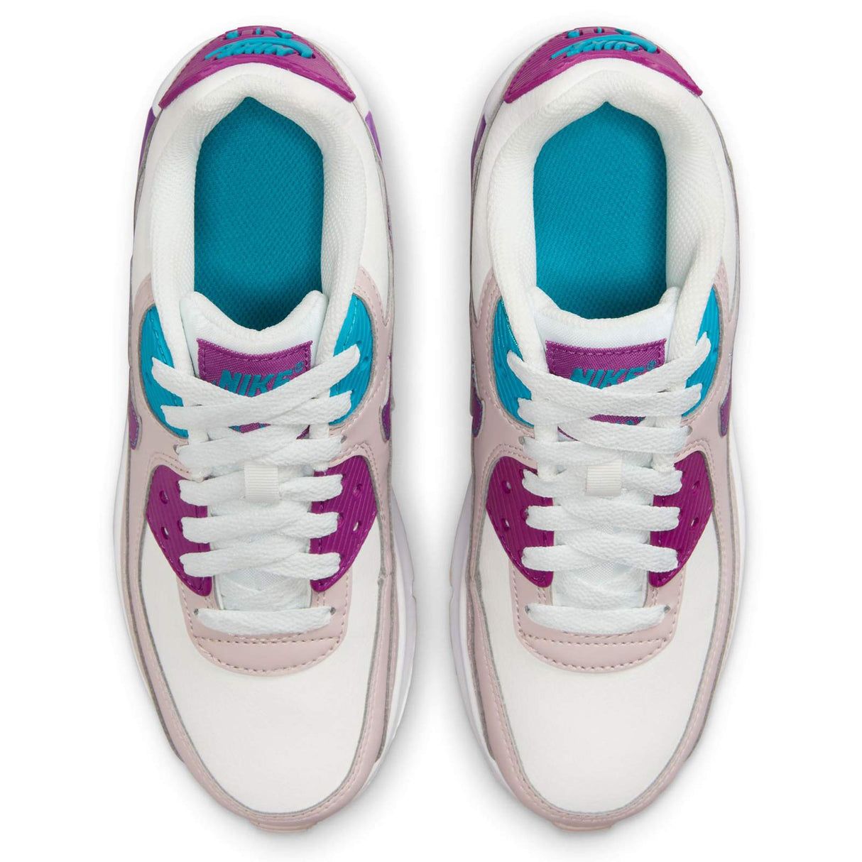 Nike Air Max 90 Ltr Kids Wht/Grey/Purple