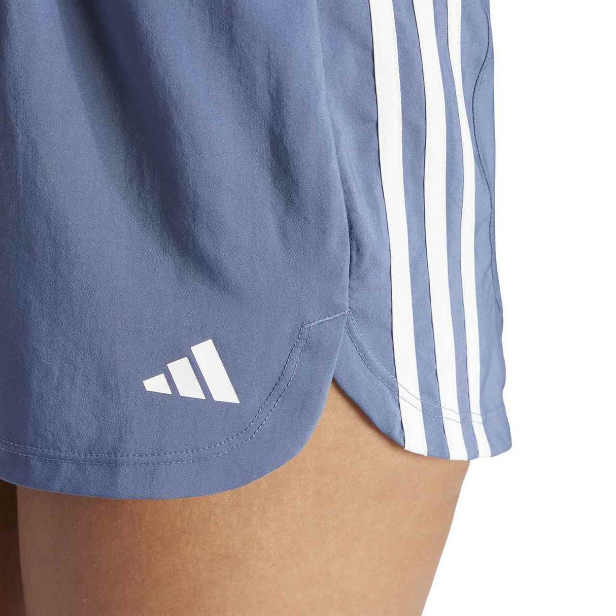 adidas Pacer Woven Wmns High Short Blue