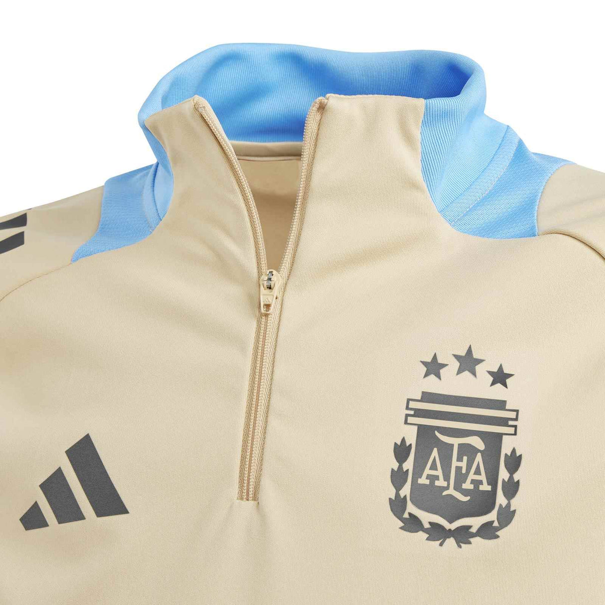 adidas Argentina 24 Kids Train Top Yellw