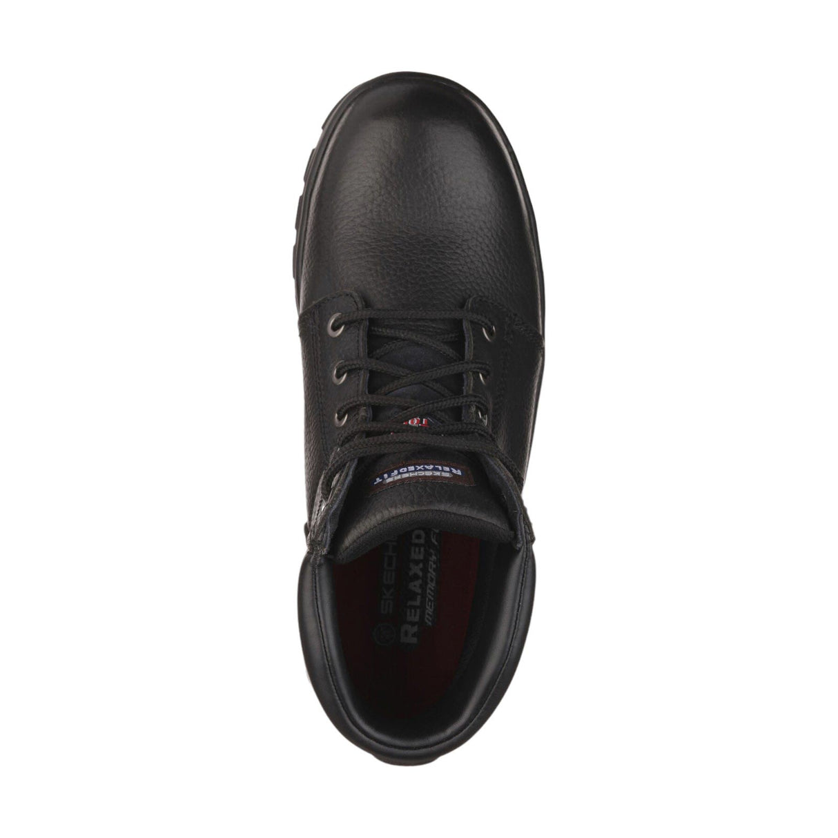 Skechers Mens Work Relax Fit Wrkshr Blck