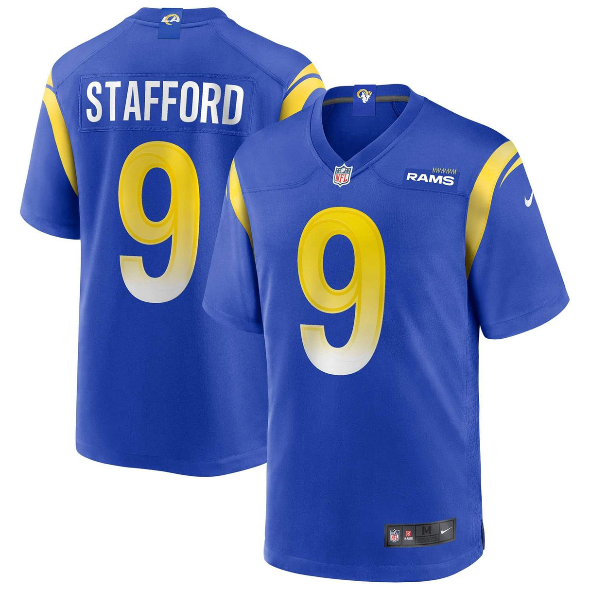 Nike Rams Stafford 9 Home Jersey Blue