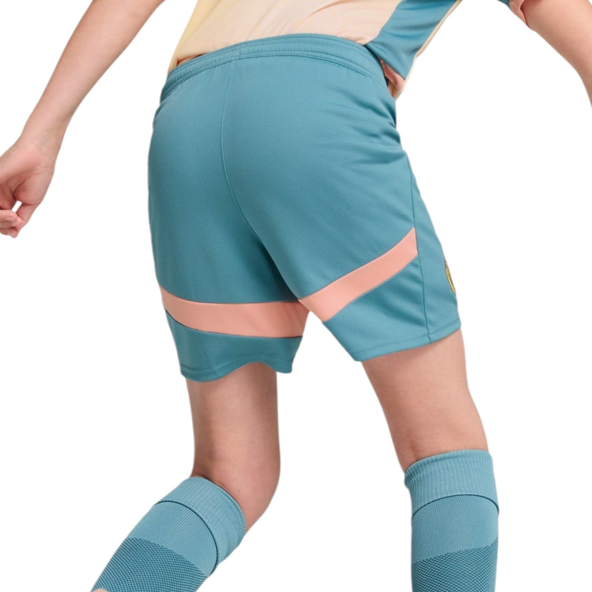 Puma MCFC 24 Kids 4th Shorts Blue