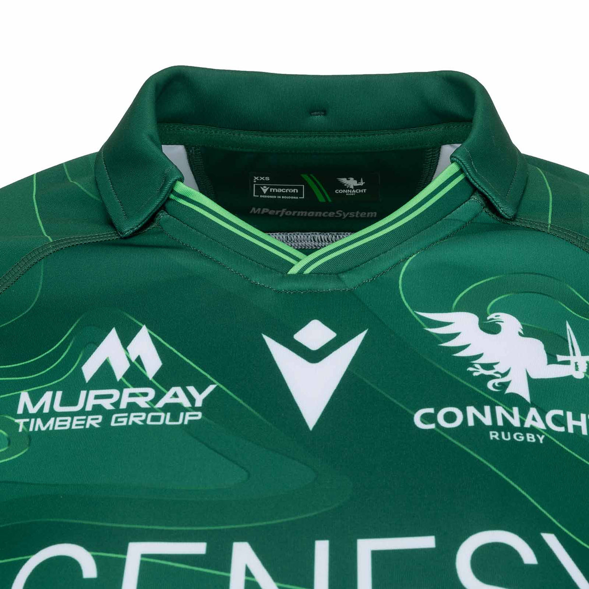 Macron Connacht 24/25 Women Home Jsy Grn