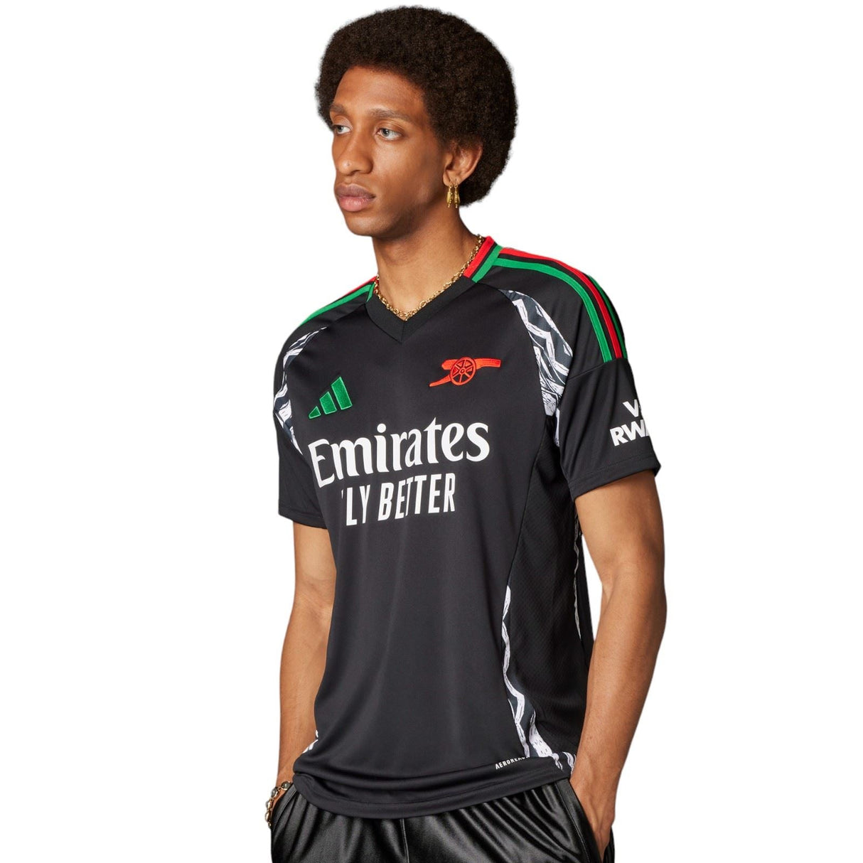 adidas Arsenal 24 Away Jersey Black