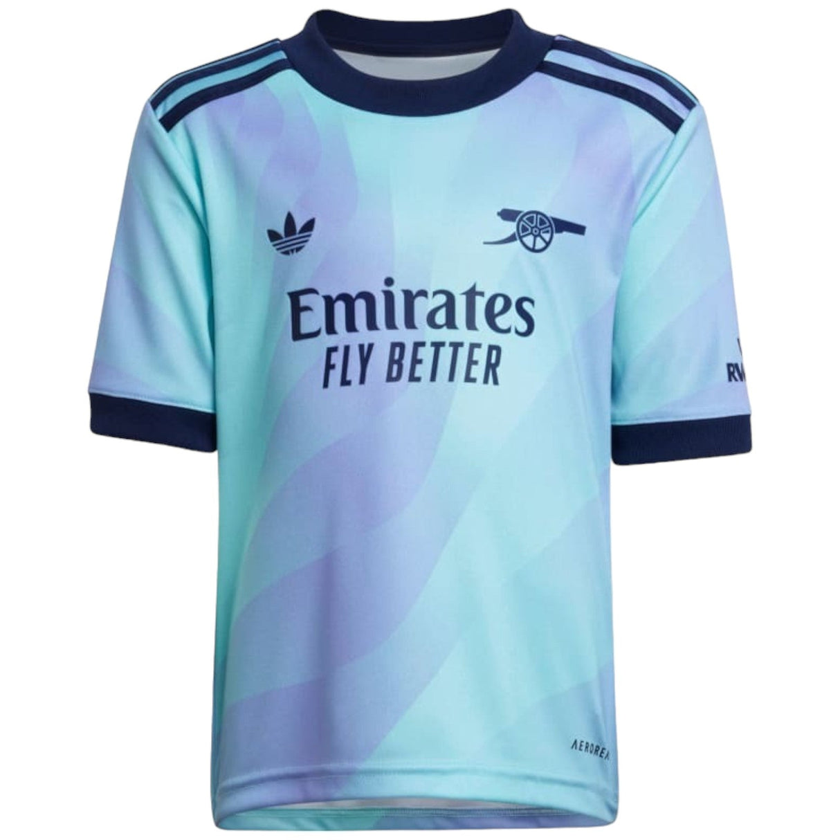 adidas Arsenal 24 Kids Third Kit Blue