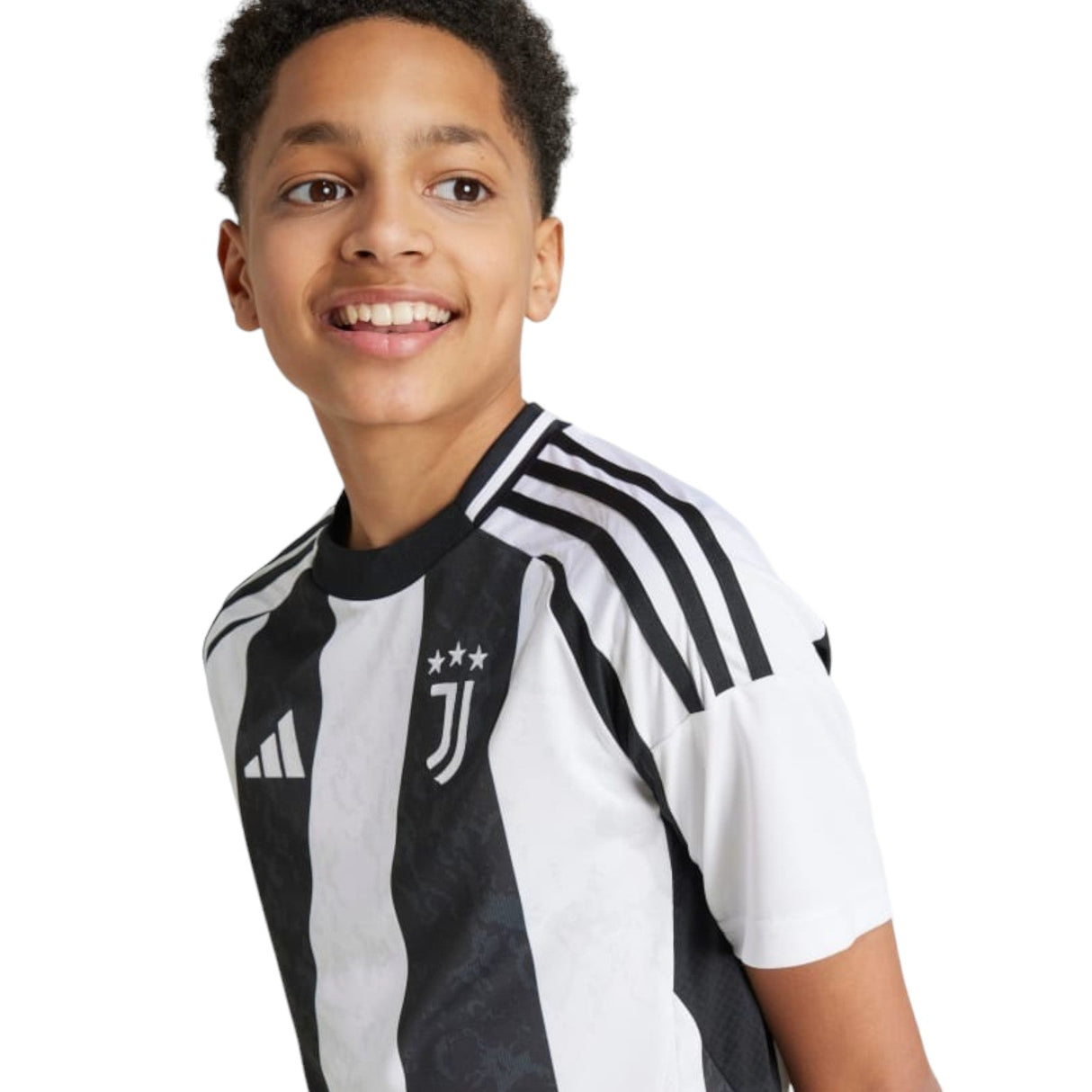 adidas Juventus 24 Kids Home Jersey Whit