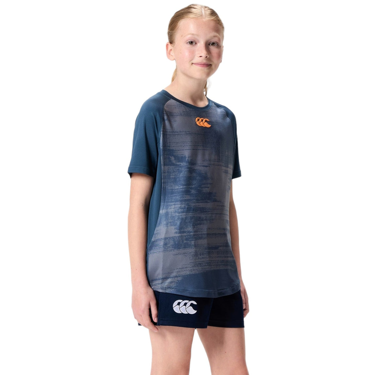Canterbury Vapodri Suprlght Boys Tee Nvy