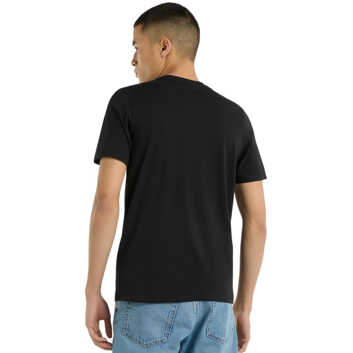UMBRO LAYERED BOX LOGO GRAHIC TEE BLACK