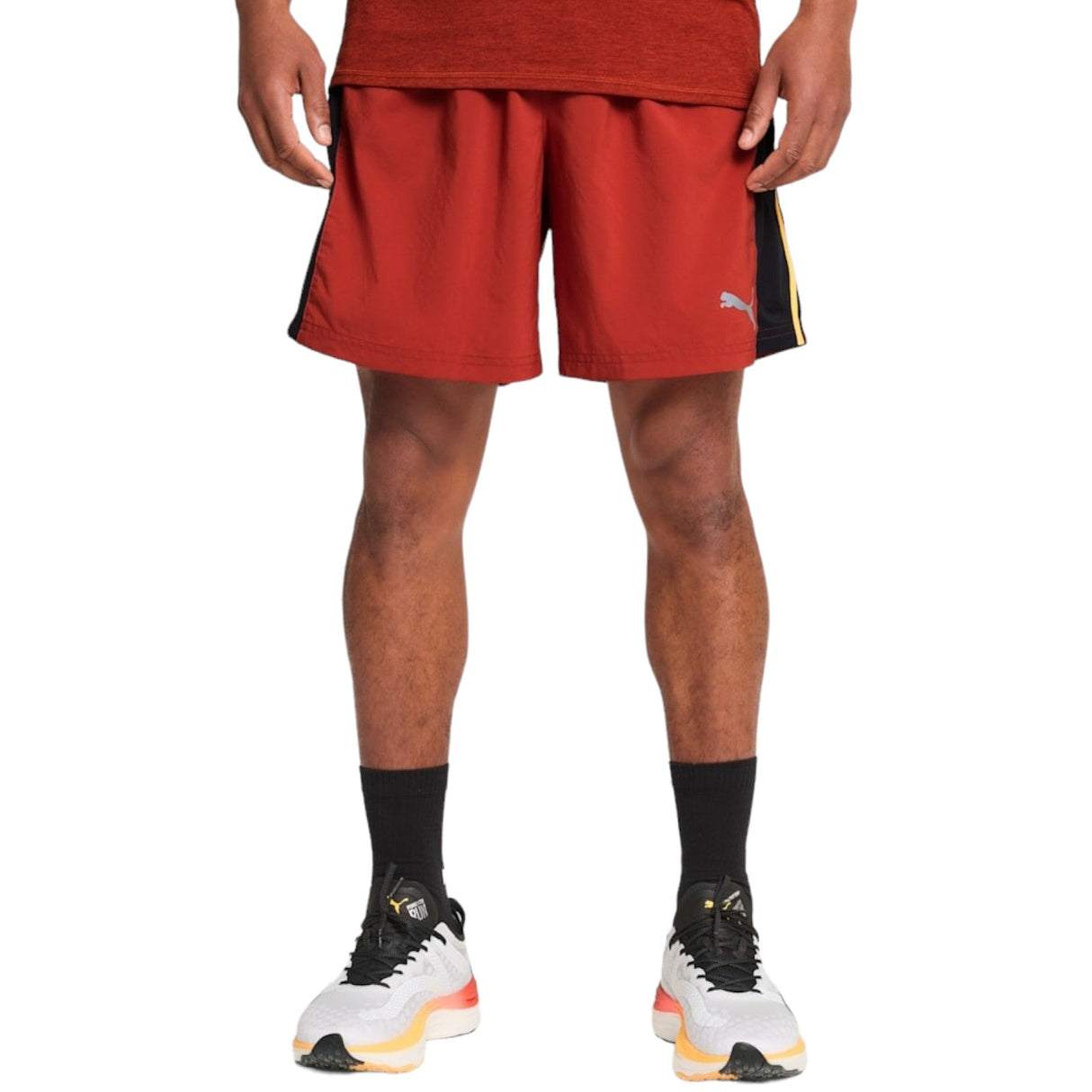 Puma Run Fav Velocity 7in Mens Short Red