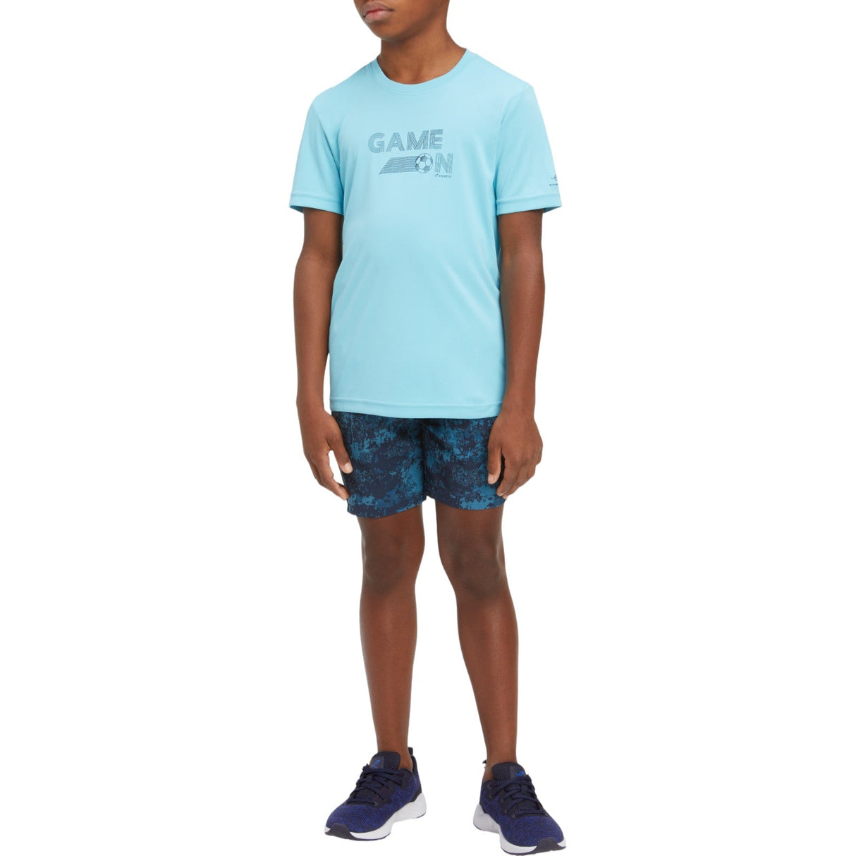 ENERGETICS Derrik V B Tee SS BLUE