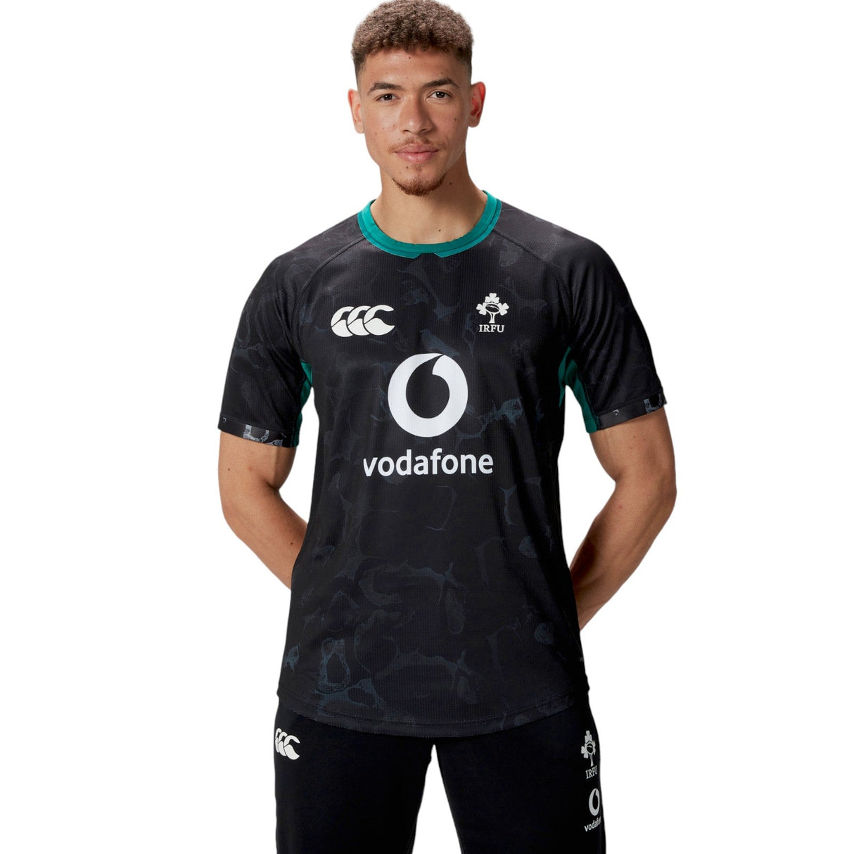 Canterbury IRFU 24 Pre Game Pro Jsy Blck