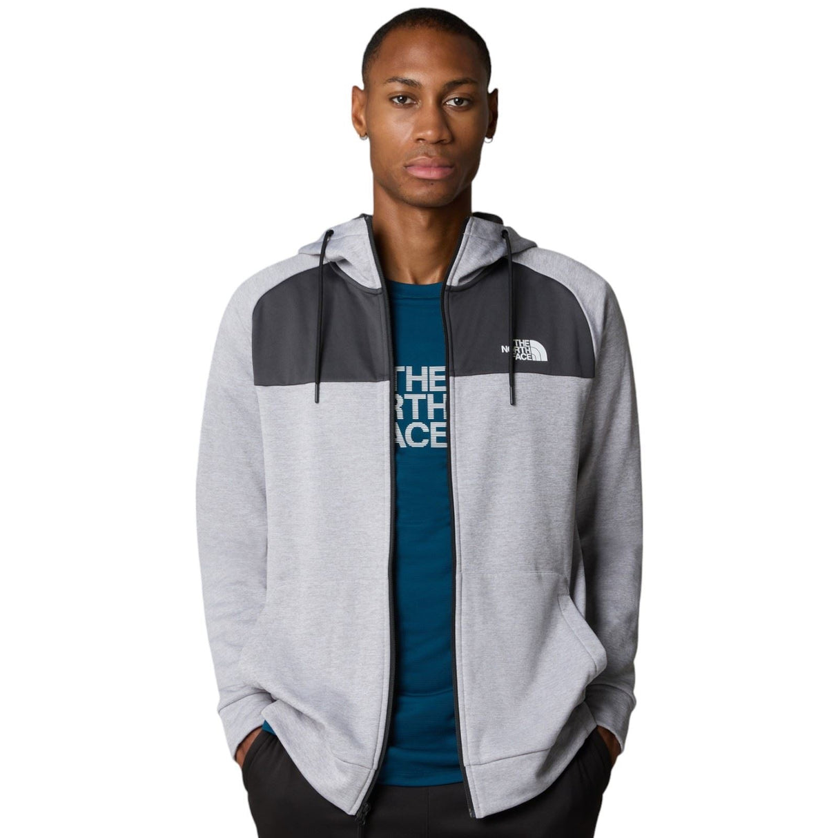 The Northface M REAXION FL F/Z HD Grey