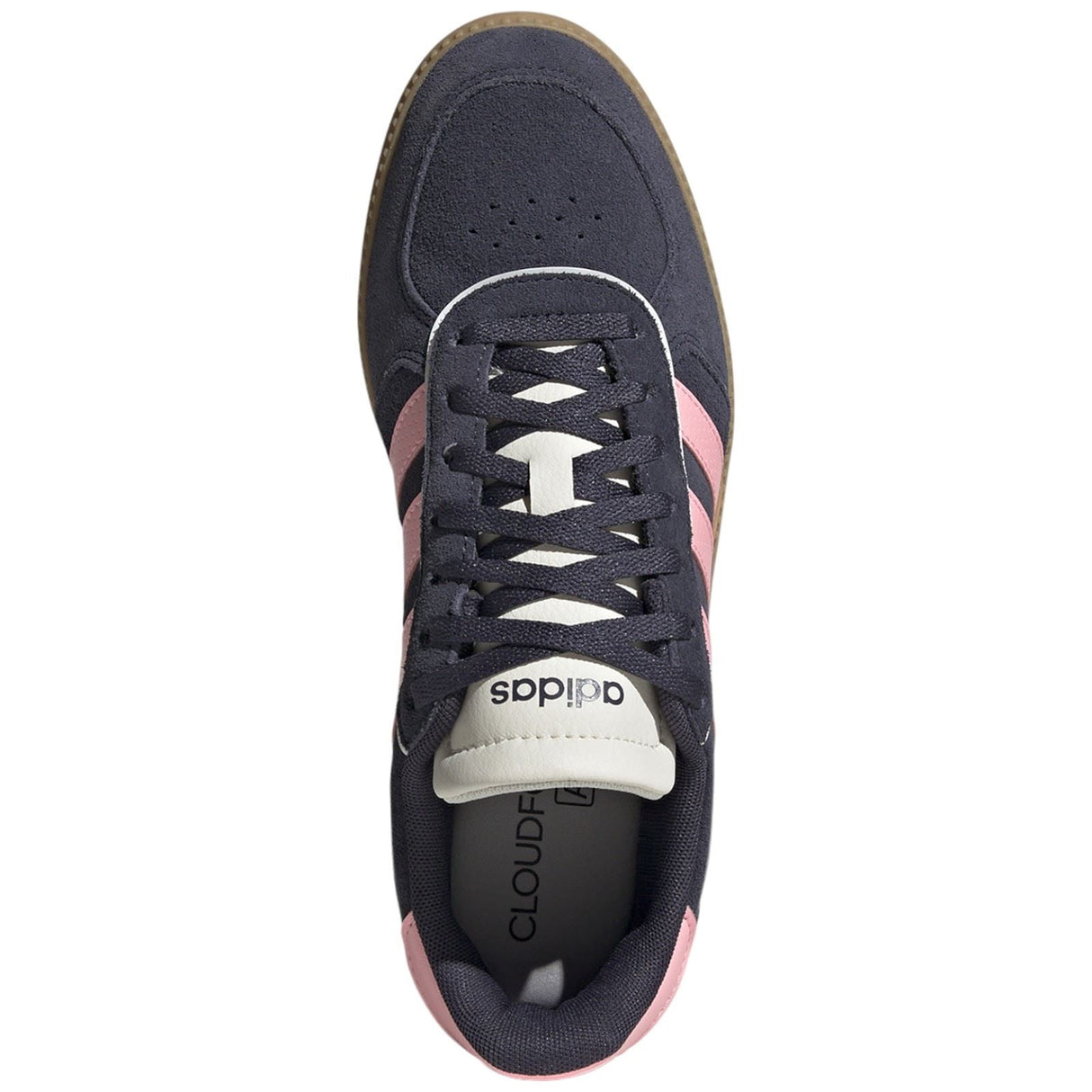 adidas Womens Breaknet Sleek Suede Navy