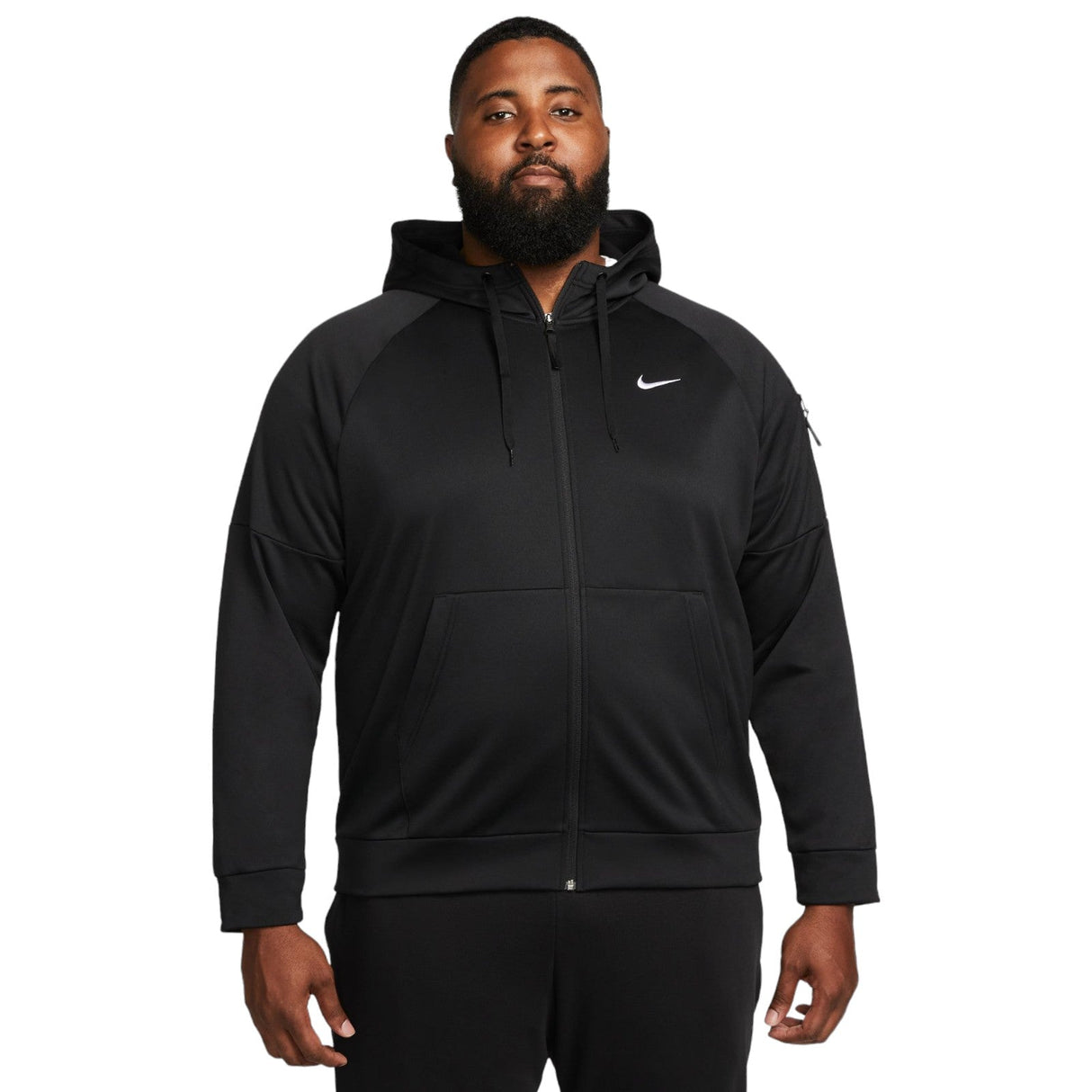 Nike Mens Therma FZ HOOD Black