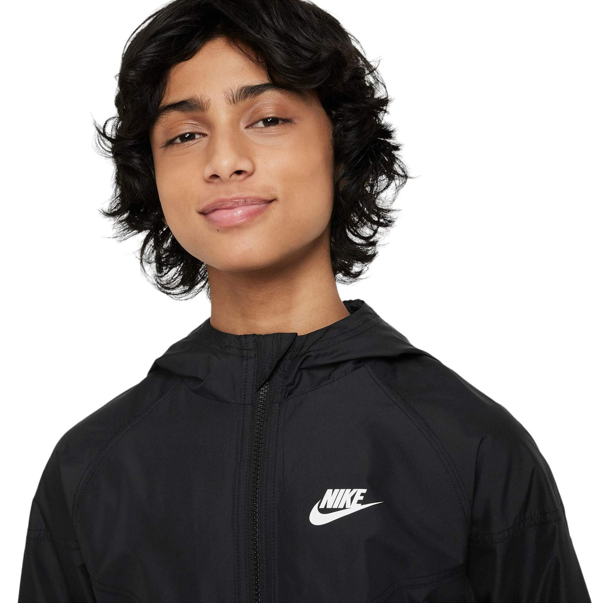 Nike K NSW RPL WR HD JKT SR Black