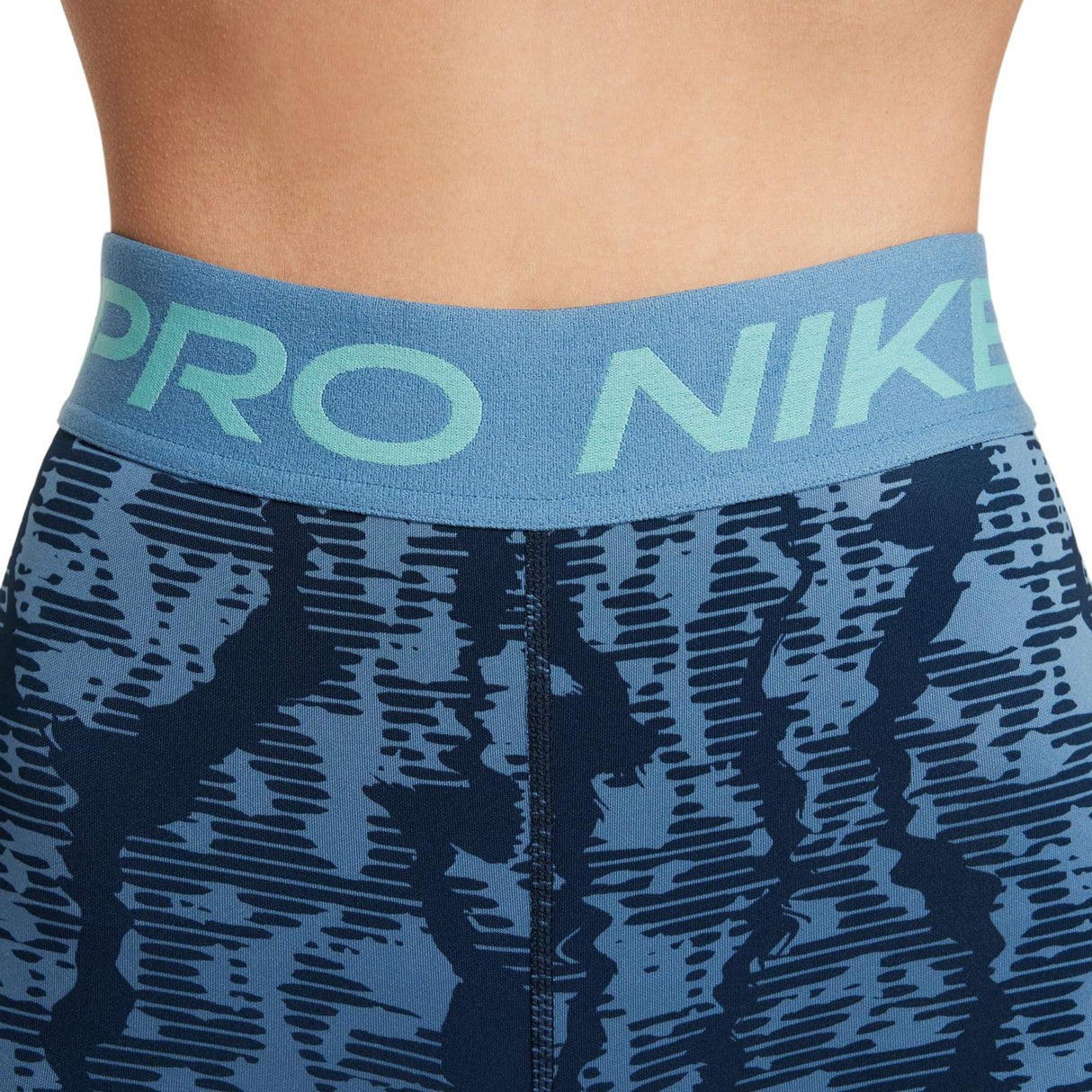 NIKE GIRLS DF TIGHT SPORT AOP Navy