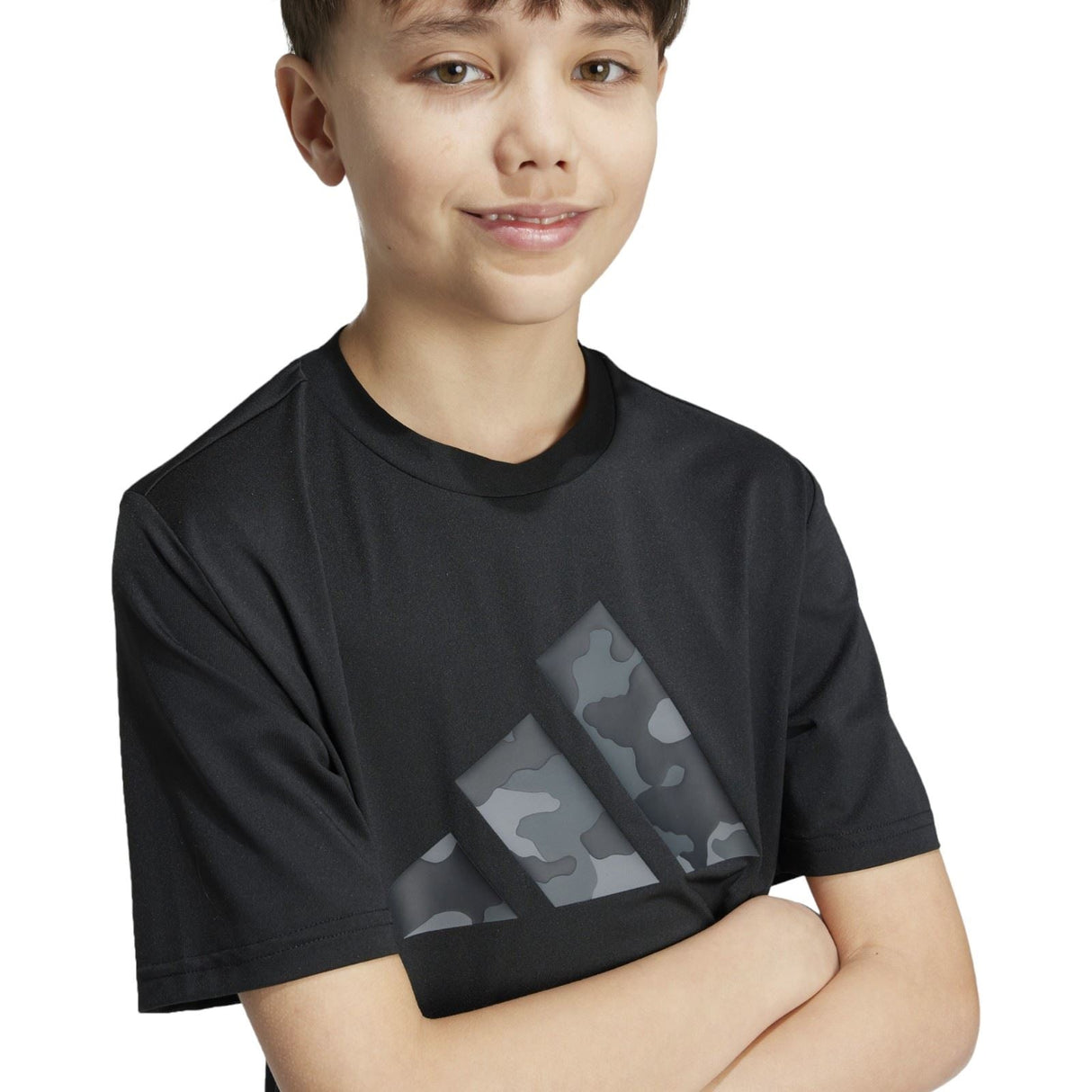 adidas Boys TR-ES Pri Tee Black