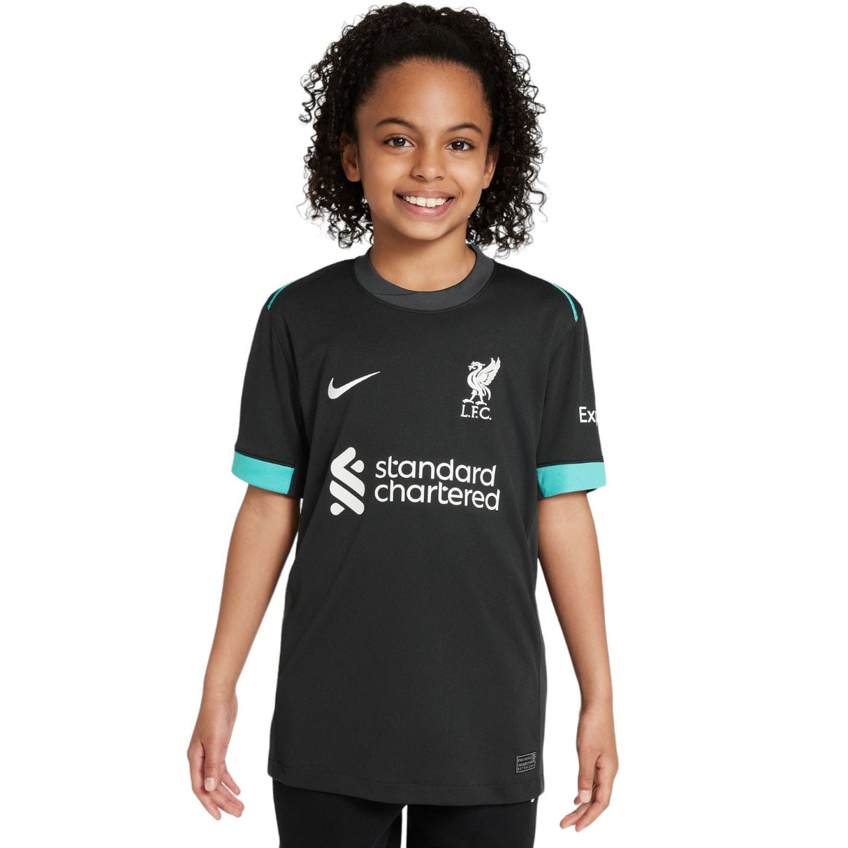 Nike LFC 24 Kids Away Jersey Green