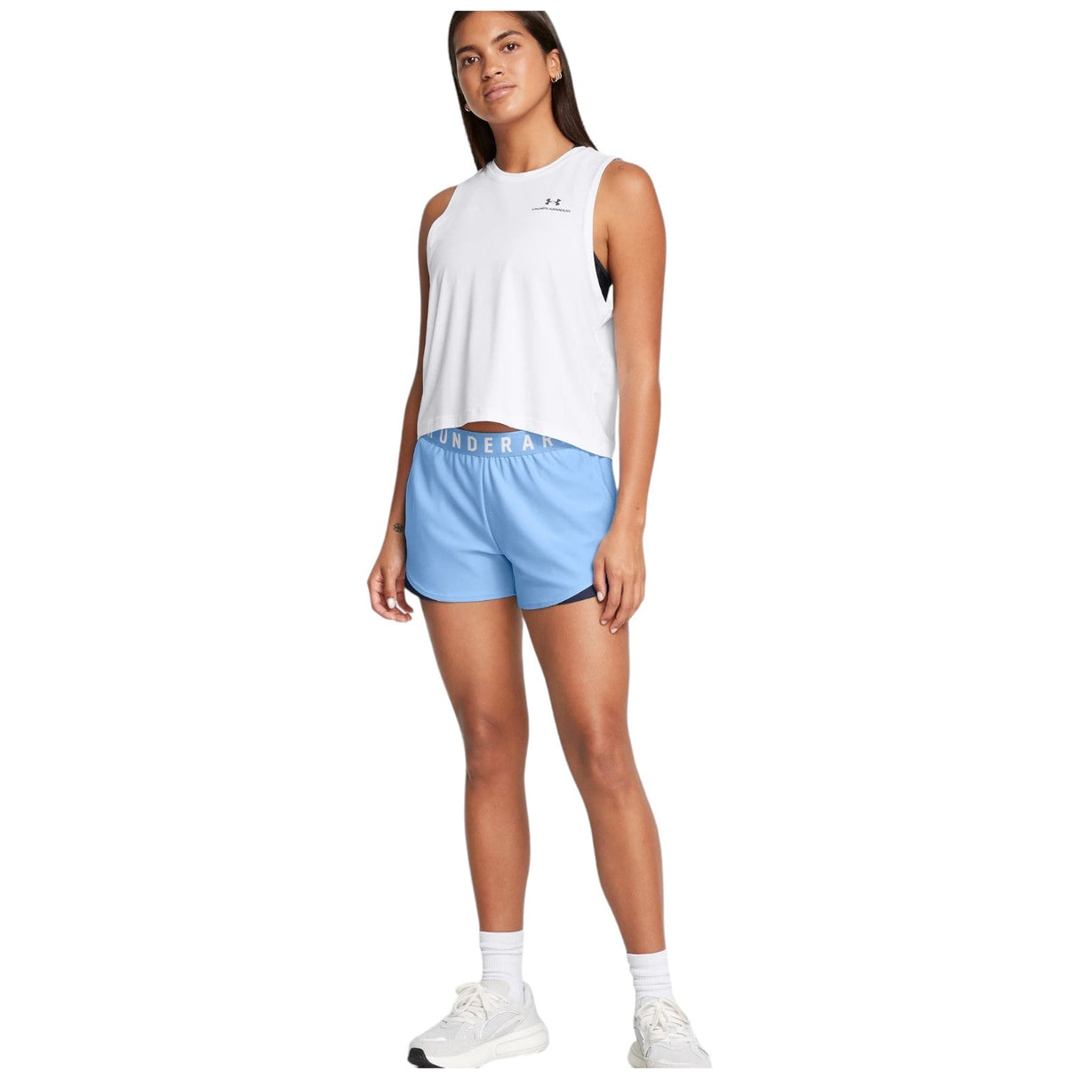 Under Armour Play Up Wmns Short 3.0 Blue