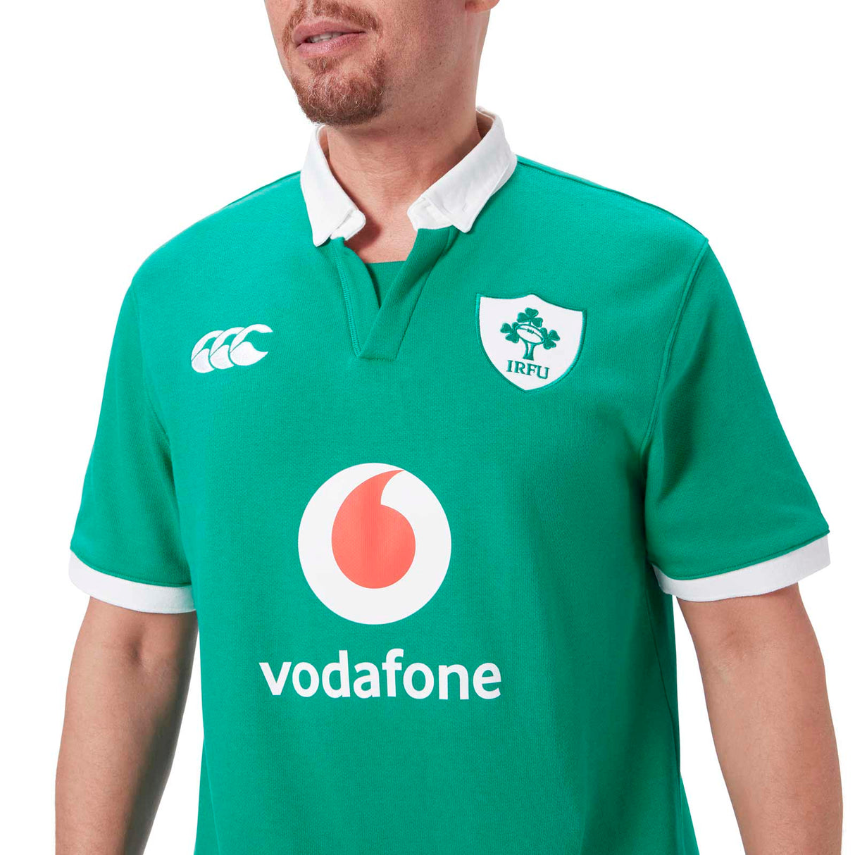 Canterbury IRFU 24 Home SS Clas Jsy Grn
