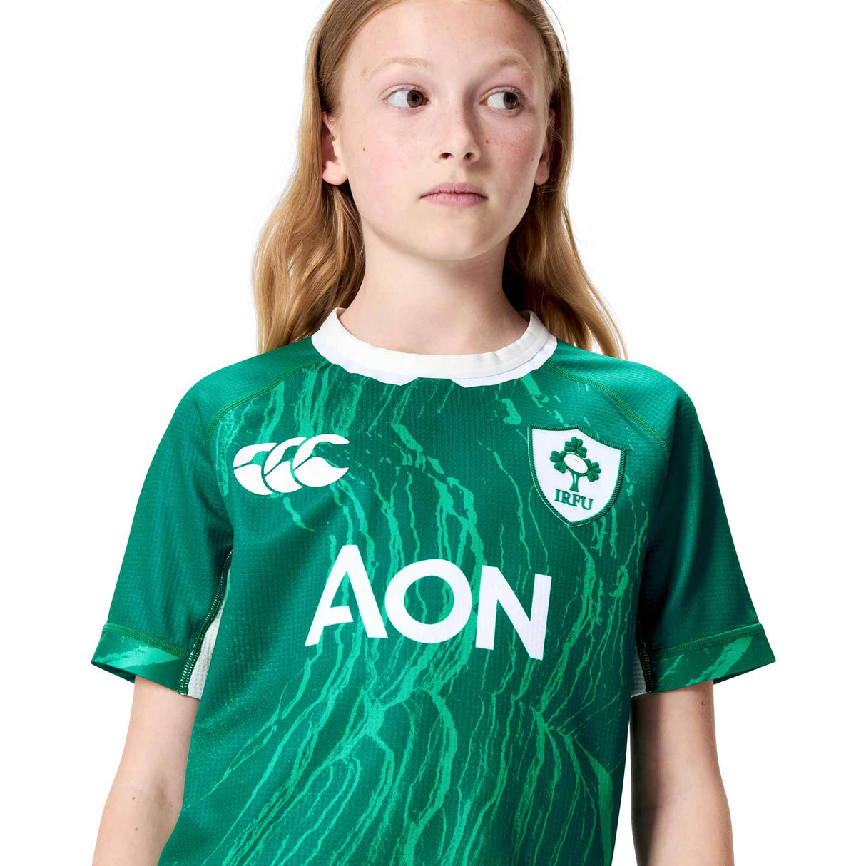 Canterbury Wmn IRFU 24 Kid Home Pro Jsy