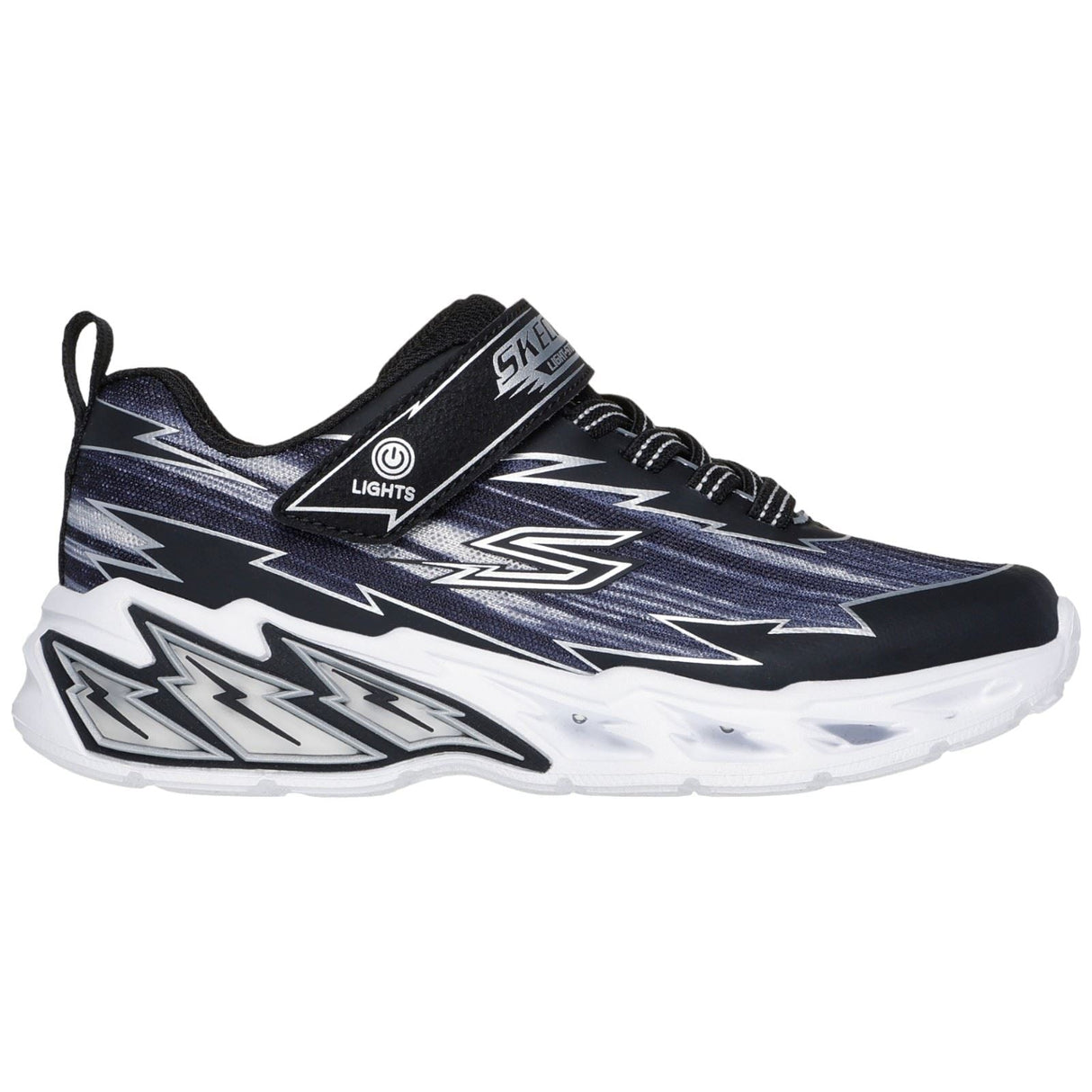 Skechers Boys Light Storm 2 Bolt Black