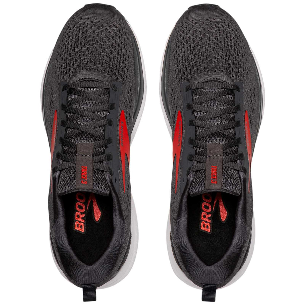 Brooks Mens Trace 3 Black