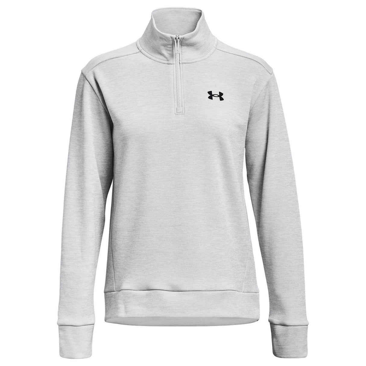 UA Wmns Armour Fleece QZ Grey