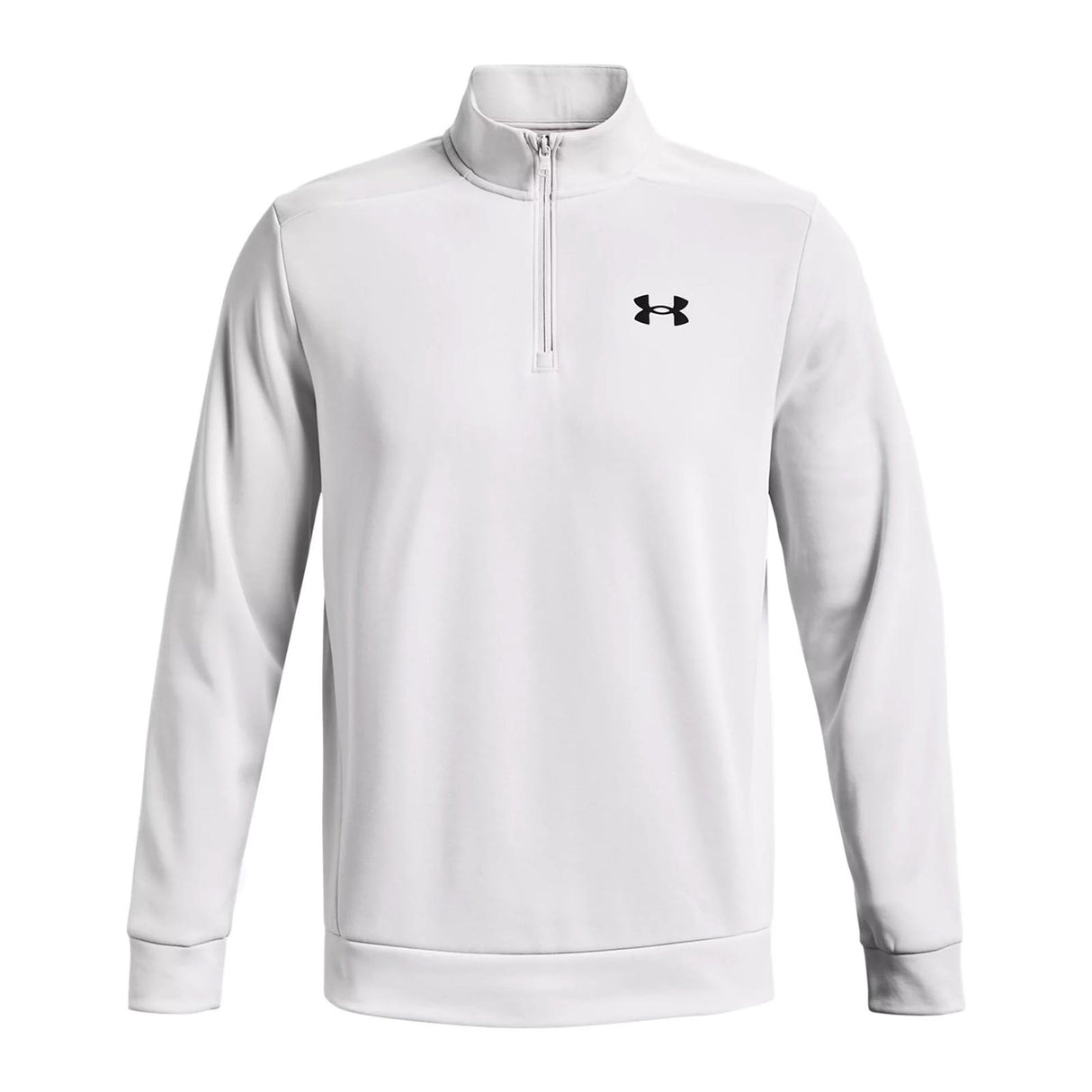 UA Mens Armour Fleece 1/4 Zip Grey
