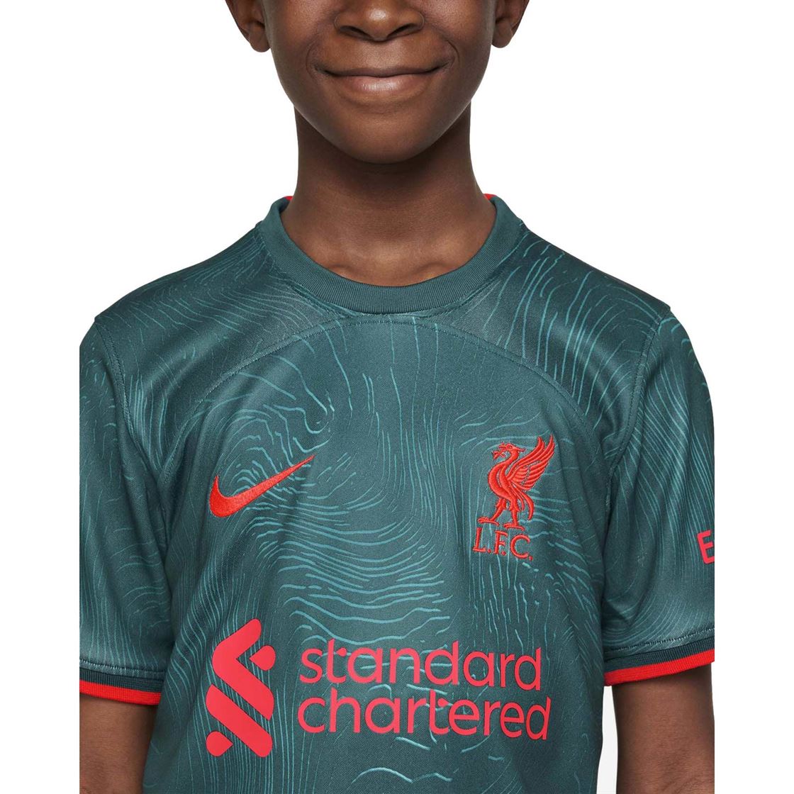 Nike Liverpool 22 Kids 3rd Jersey Green