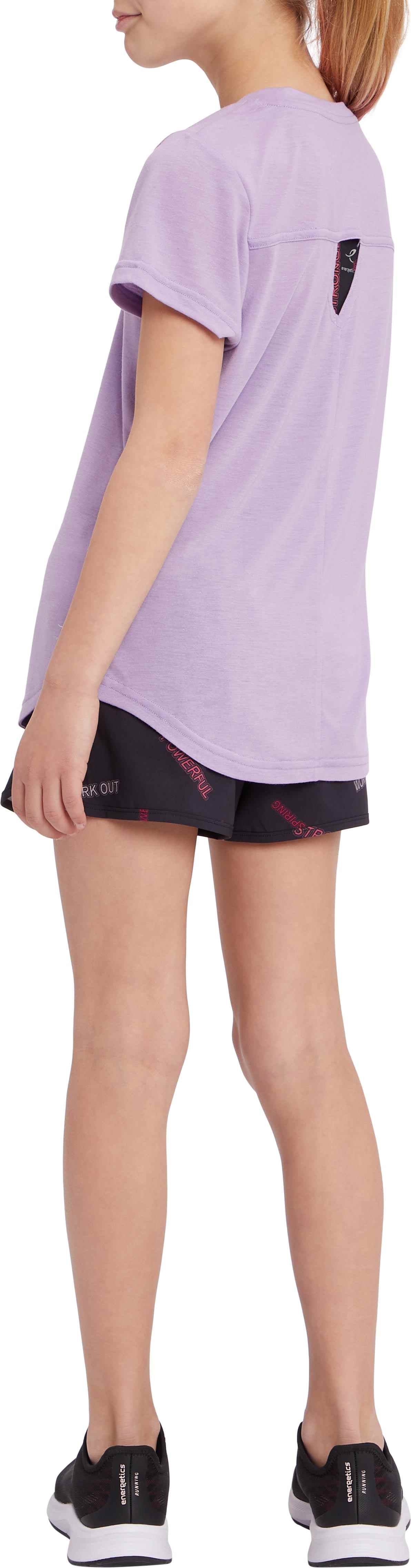 Energetics Girls Garianne V Tee Purple