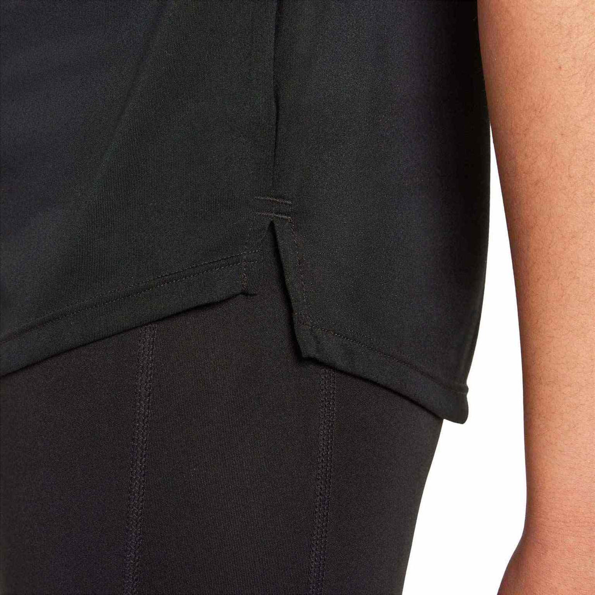 Nike Girls Dri-Fit One GX SS Top Black